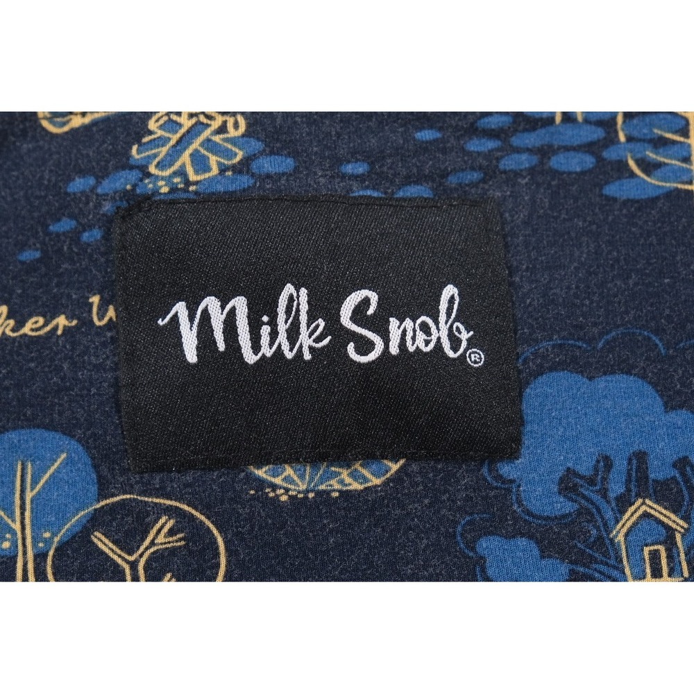 Milk Snob Nursing Cover OS Navy Winnie The Pooh 100 Acre Wood Car Seat Cover - Picture 3 of 3